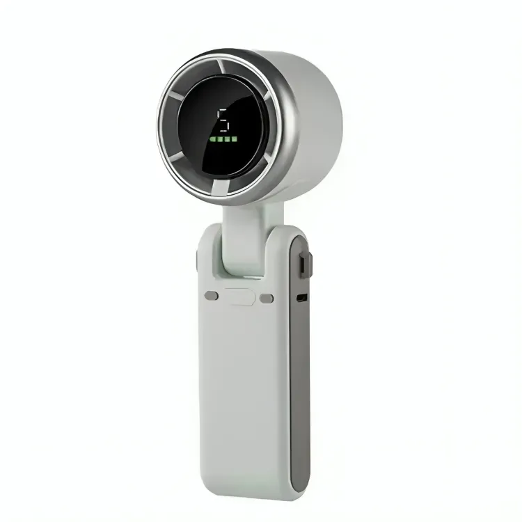 Turbo Mini Fan – Rechargeable High-Speed Portable Handheld Fan